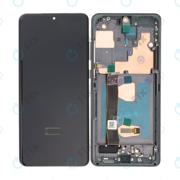 Samsung Galaxy S20 Ultra G988F - Écran LCD + Écran tactile + Cadre (Noir Cosmic) OLED