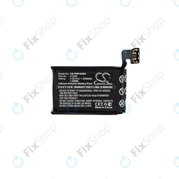Apple Watch 3 38mm - Batterie (Version GPS + Cellulaire) 270mAh HQ