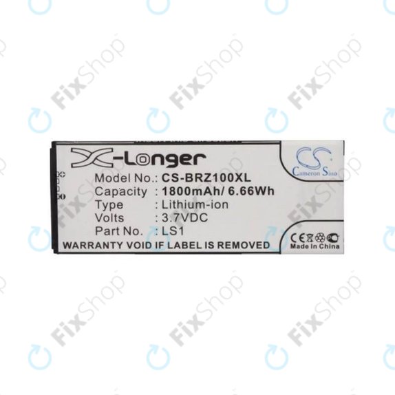 Blackberry Z10 - Batterie BAT-47277-001 1800mAh HQ