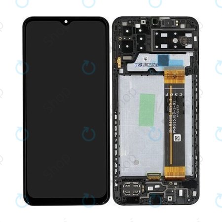 Samsung Galaxy A13 A137F - Écran LCD + Ecran Tactile + Cadre (Noir) - GH82-29227A, GH82-29228A Genuine Service Pack