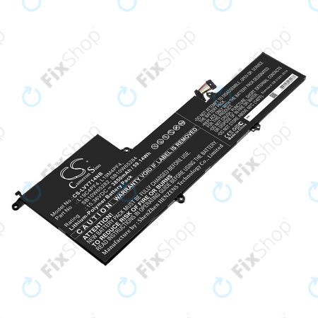 Batterie pour Lenovo Yoga Slim 7, 14s, 3850mAh, Li-Pol, 15.36V, L19C4PF4, HQ
