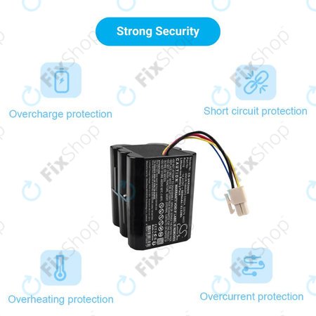 Vorwerk Kobold VR300, Folletto VR300 - Batterie 32579, 4403, 4NCR/18650P2-C002A Li-Ion 14.4V 5800mAh HQ