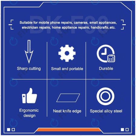 Relife DK-F90 - Pince plate à 90°