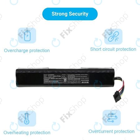 Neato Botvac D3, D4, D5, D6, D7-series - Batterie 945-0225, 205-0011, 205-0013 Li-Ion 14.4V 4200mAh HQ