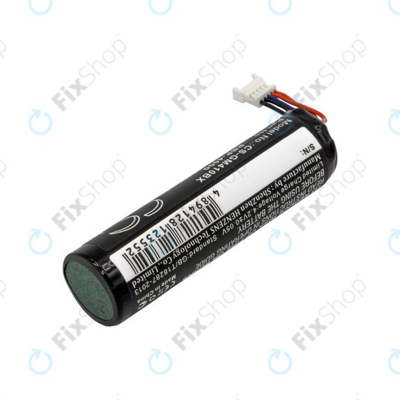 Batterie pour Datalogic GM4100, 4400, 3400mAh, Li-ion, 3.7V, 128000894, HQ