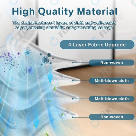 Ecovacs Deebot T30c, T50-series, T80-series, X8-series, X9 Pro-series - Sac a poussiere