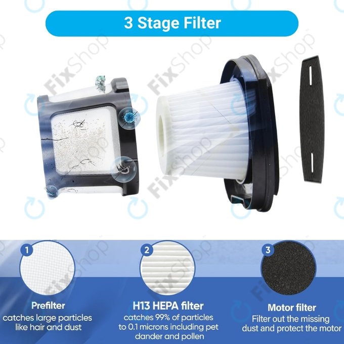 Bissell Gomme à poils d'animaux - Filtre 2579