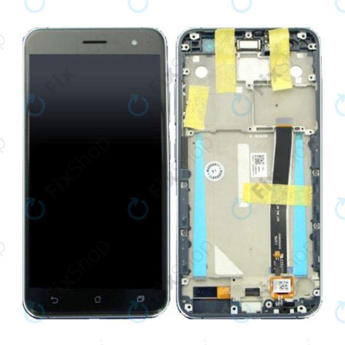 Asus ZenFone 3 ZE520KL (Z017D) - Ecran LCD + Ecran Tactile + Cadre (Noir) - 90AZ0171-R20010 Genuine Service Pack