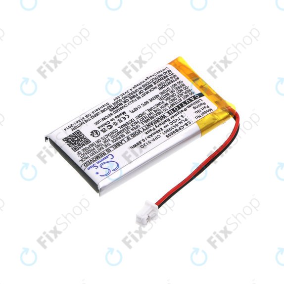 Batterie pour Plantronics, Avaya, 240mAh, Li-Pol, 3.7V, 65358-01, HQ