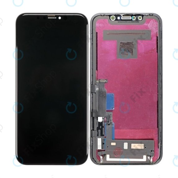 Écran In-Cell pour iPhone XR, Tactile avec cadre, FixPremium