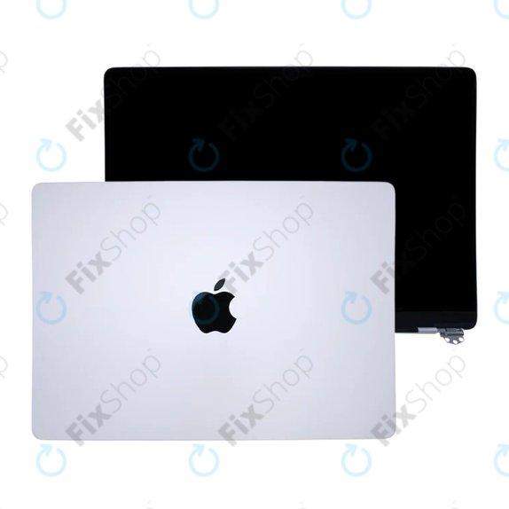 Écran LCD pour MacBook Pro 14", A3112, A3185 (2024), avec vitre avant et couvercl, Nano-Texture, Silver, 661-41793, Genuine Apple