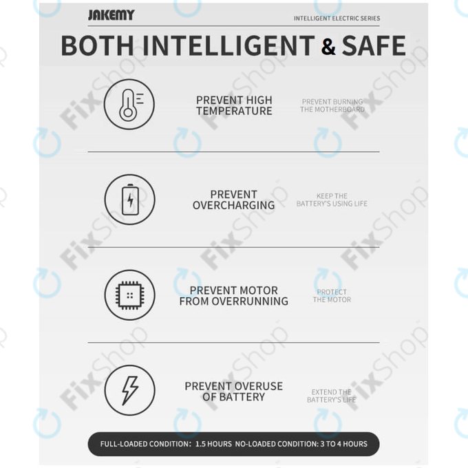 Jakemy JM-Y06 - Tournevis électrique intelligent de précision 16en1
