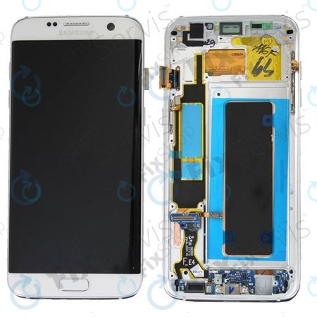 Samsung Galaxy S7 Edge G935F - Ecran LCD + Ecran Tactile + Cadre (Or) - GH97-18533C, GH97-18594C, GH97-18767C Genuine Service Pack