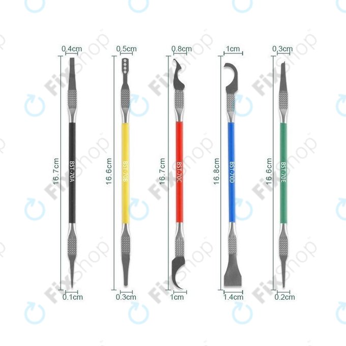Best BST-70 - Ensemble d'outils de levier de colle pour dissolvant de processeur de puce BGA