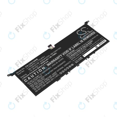 Batterie pour Lenovo IdeaPad 730-13, 2650mAh, Li-Pol, 15.36V, 5B10R32748, HQ