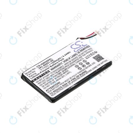 Batterie pour Garmin Nüvi 2660, 1200mAh, Li-Pol, 3.7V, 361-00051-00, HQ