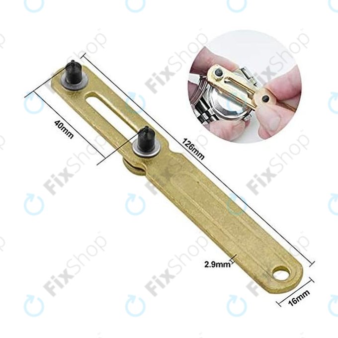 Kit d'outils de réparation de montres - 16pcs