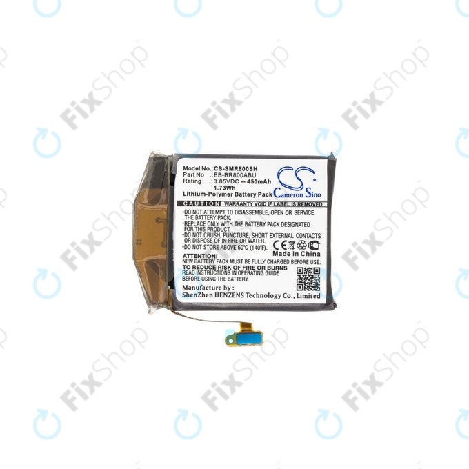 Samsung Galaxy Watch 46mm R800 - Batterie EB-BR800ABU 450mAh HQ