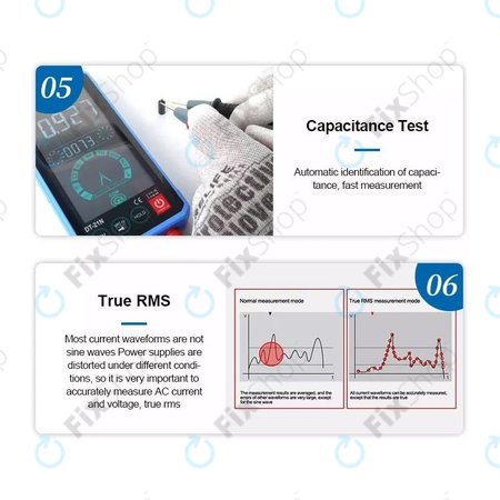 Sunshine DT-21N - Multimètre tactile