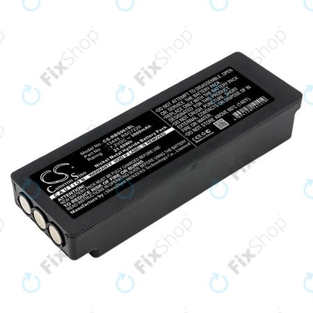 Batterie pour Scanreco 590, Cifa, Effer, 3000mAh, Ni-MH, 7.2V, RSC7220, HQ