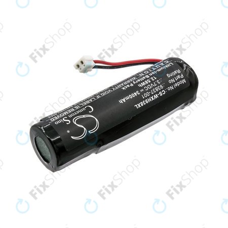 Batterie pour WAHL Beretto Black Stealth, Chrome, 3400mAh, Li-Ion, 3.7V, 93837-001, HQ