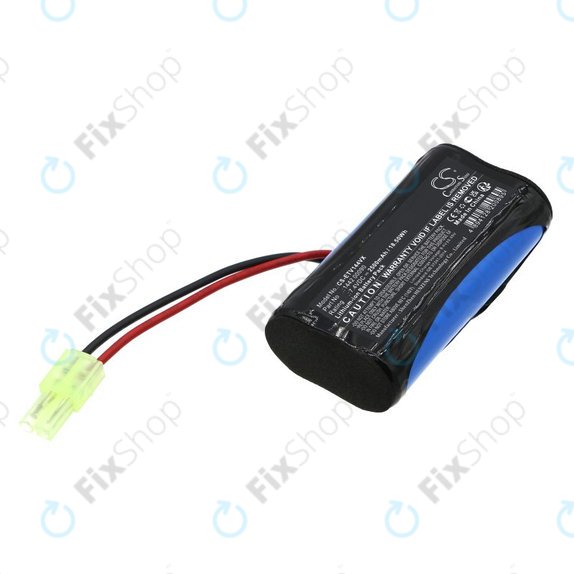 Batterie pour ETA Verto 1442, 2500mAh, Li-Ion, 7.4V, 1442 00090, HQ