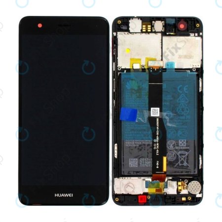 Huawei Nova - Écran LCD + Ecran Tactile + Cadre + Batterie (Black) - 02351CKD, 02350YRH Genuine Service Pack