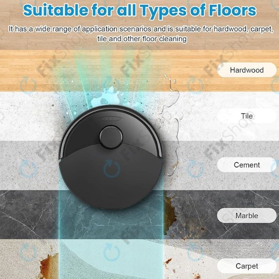 Chiffon de vadrouille, 2 pièces pour iRobot Roomba Plus 505, 507, 405, 4020