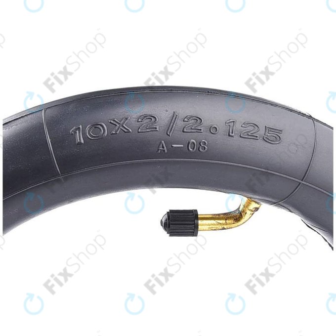 Chambre à air avec valve coudée 10 x 2.125