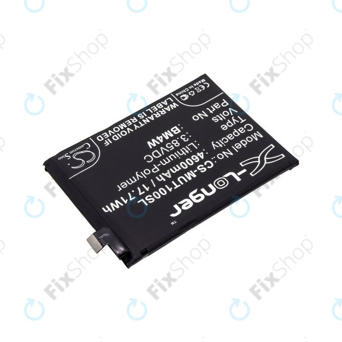 Batterie pour Xiaomi Mi 10T Lite 5G, 4600mAh, Li-Pol, 3.85 V, BM4W, HQ