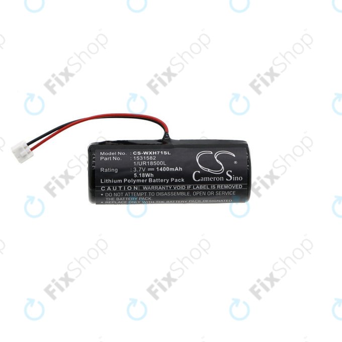 Batterie pour Wella Xpert HS71, 1400mAh, Li-ion, 3.7V, 1531582, HQ