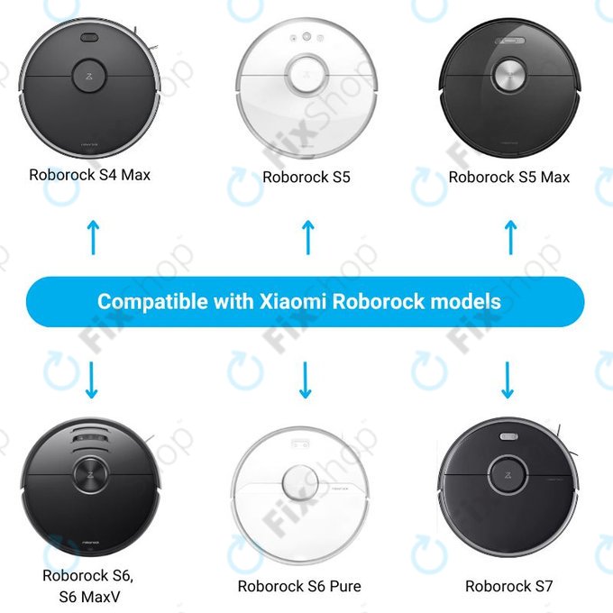 Xiaomi Roborock S4 Max, S5, S5 Max, S6, S6 MaxV, S6 Pure, S7, Mijia 1S - Capteur de distance