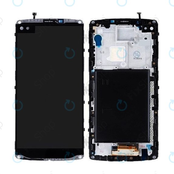 LG V10 H960A - Écran LCD + Écran tactile + Cadre (Noir)