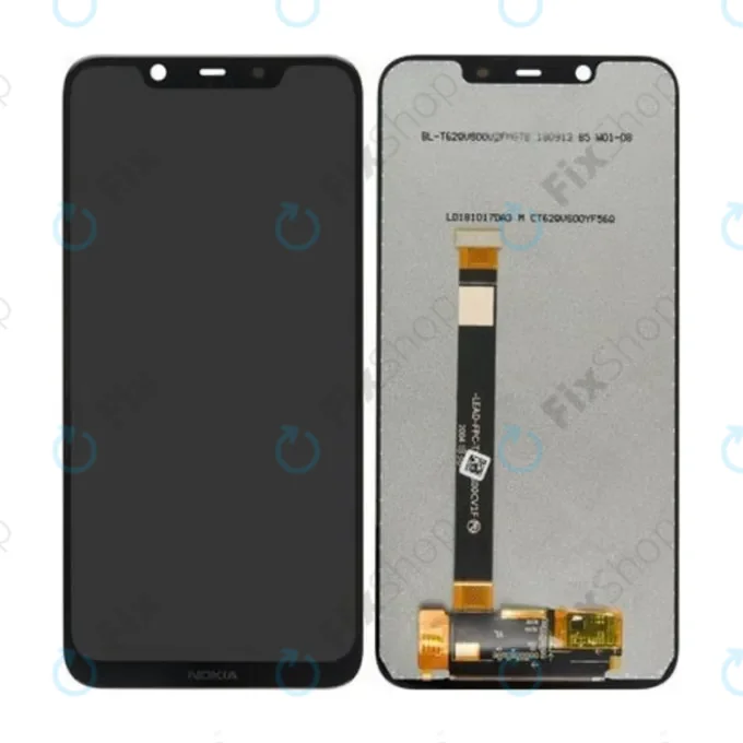 Nokia 8.1 (Nokia X7) - Écran LCD + Écran tactile (Noir)
