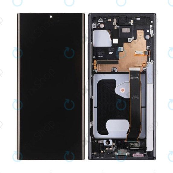 Samsung Galaxy Note 20 Ultra N986B - Écran LCD + Écran tactile + Cadre (Mystic Black) OLED