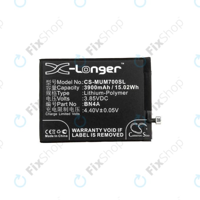 Xiaomi Redmi Note 7, Note 7 Pro - Batterie BN4A 3900mAh HQ