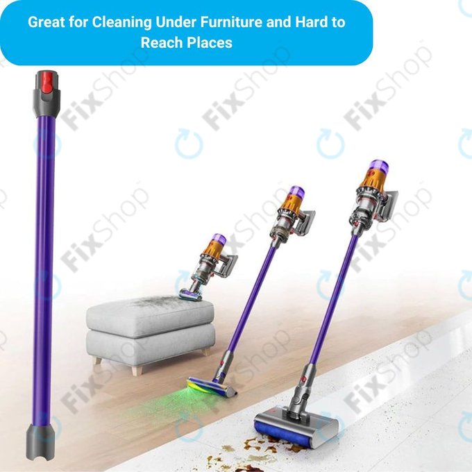 Dyson V12 - Tube d'aspiration (Pourpre)