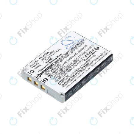 Batterie pour Agfa, Aosta, Avant, Benq, Minolta, Olympus, Polaroid, 600mAh, Li-Ion, 3.7V, Li-80B, HQ