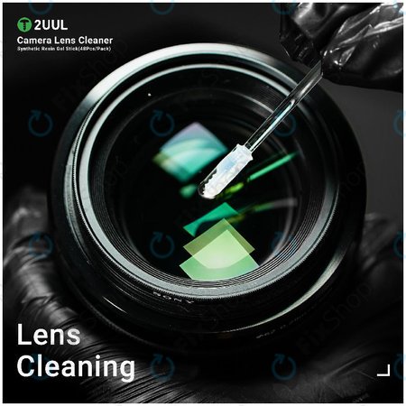 Bâtonnets de gel de nettoyage pour lentille caméra, résine synthétique, 2UUL CL21, 48 pcs/pack