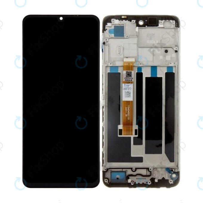 Realme C53 RMX3760 - Écran LCD + Ecran Tactile + Cadre (Mighty Black) TFT
