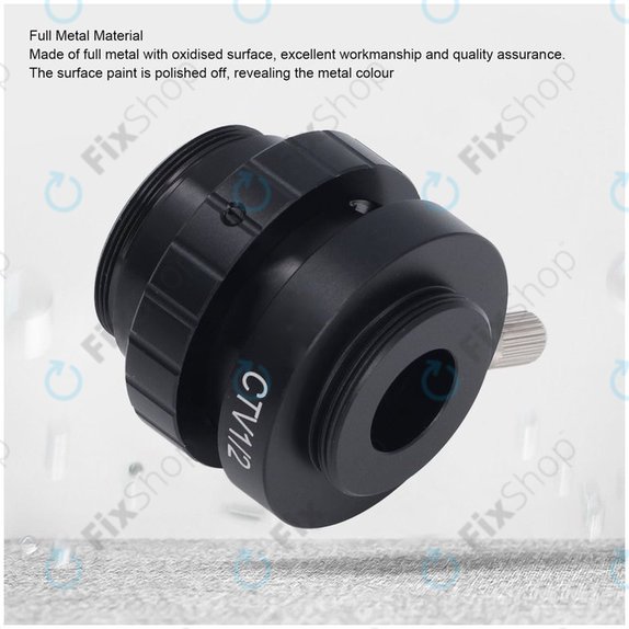 Adaptateur CTV 1/2" C-Mount pour microscope