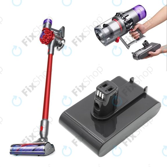 Batterie pour Dyson DC31, DC34, DC35, DC44, 1500mAh, Li-Ion, 22.2V, 17083-2811, HQ