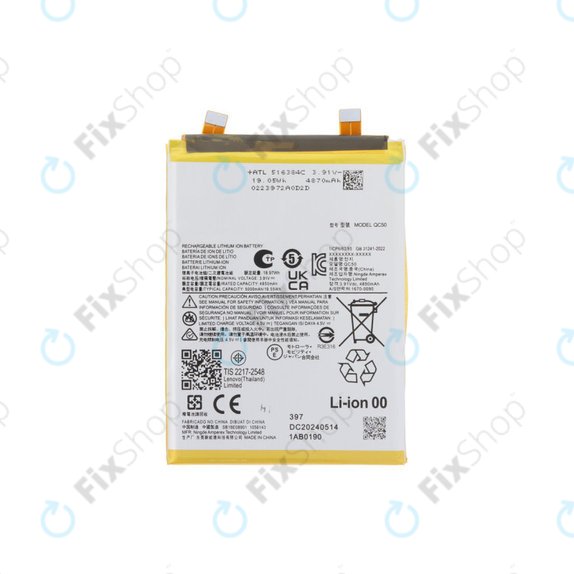 Motorola Edge 50 Fusion, Edge (2024) - Batterie QC50 5000mAh