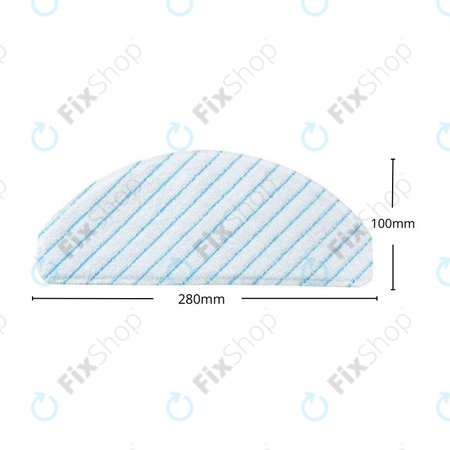 Ecovacs Deebot N8-series, T-series, X1 Plus - Chiffon de vadrouille (lavable)