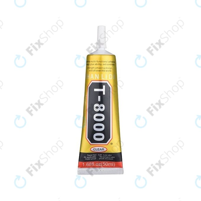 Adhésif T-8000 - 50ml (Transparent)