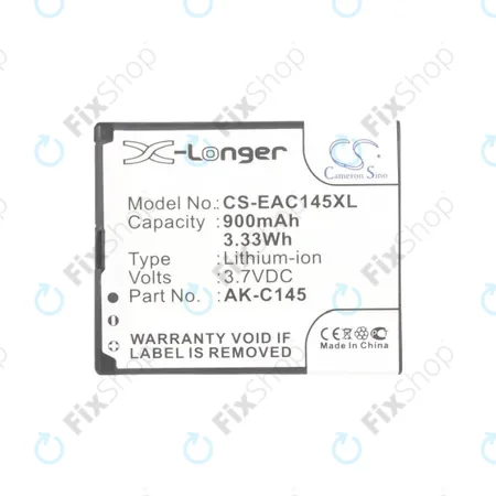 Aligator A420, V500, V550, Auro C2030, Bea-fon C250, C260, Telme C145, C145B, Texet TM-D222, Winner WG7 - Batterie AK-C145, C250, TM-D222 900mAh HQ