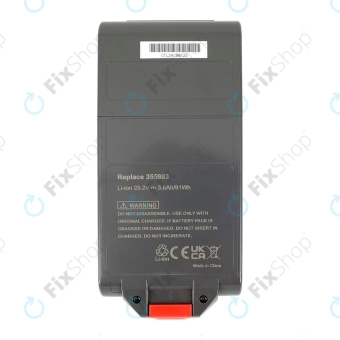 Dyson V11, V15, V15s, Outsize - Batterie SV15, SV18, 970938-01 Li-Ion 25.2V 3600mAh