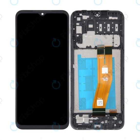 Samsung Galaxy A14 A145R - Écran LCD + Ecran Tactile + Cadre (Black) TFT