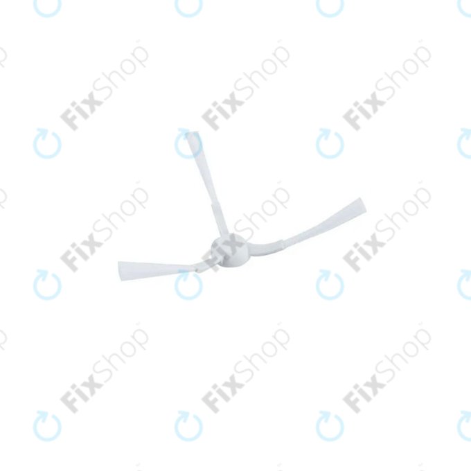 Xiaomi Mi Robot Vacuum Mop Pro (P), 2S, Viomi V2 Pro, V3, SE - Brosse latérale (Blanc) - 2pcs