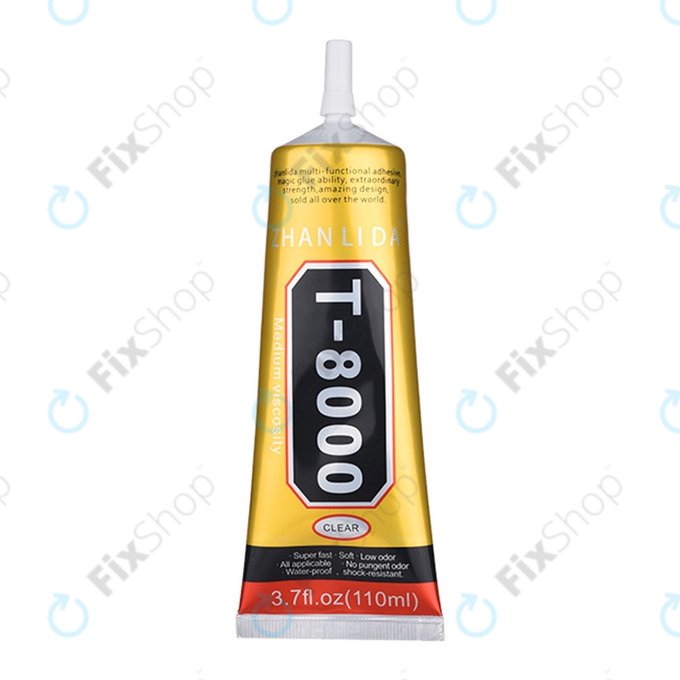 Adhésif T-8000 - 110ml (Transparent)